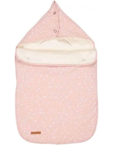 voetenzak autostoeltje 0+ wild flowers pink