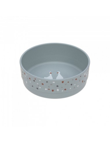 Bowl PP/Cellulose Tiny Farmer Sheep/Goose blue