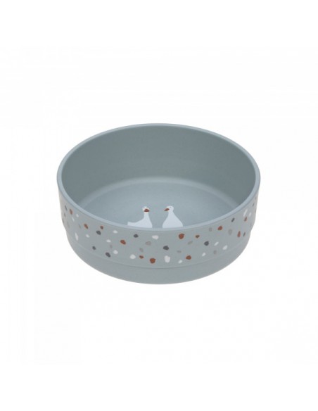 Bowl PP/Cellulose Tiny Farmer Sheep/Goose blue