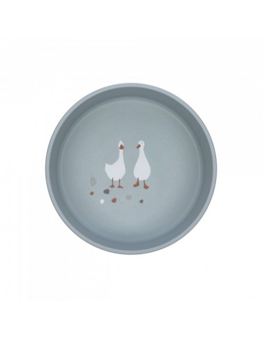 Bowl PP/Cellulose Tiny Farmer Sheep/Goose blue