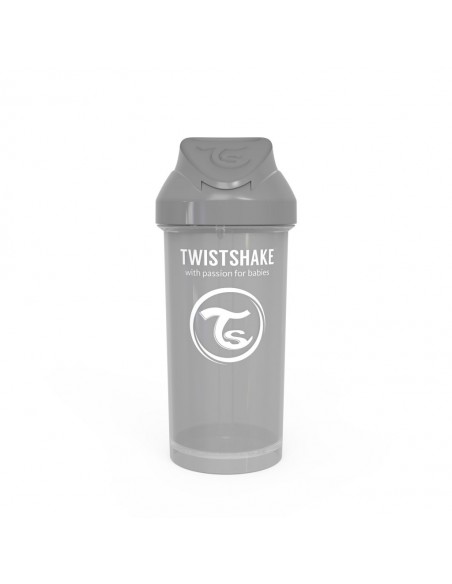 STRAW CUP 360ML PASTEL GRIJS