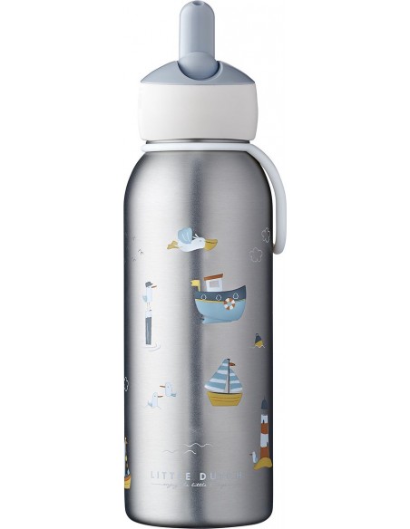 Mepal isotherme drinkfles Flip-Up Campus 350 ml - Sailors bay
