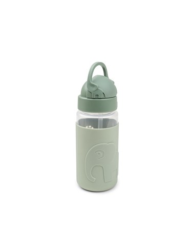 Done by Deer - Easy-grip straw bottle Elphee Green