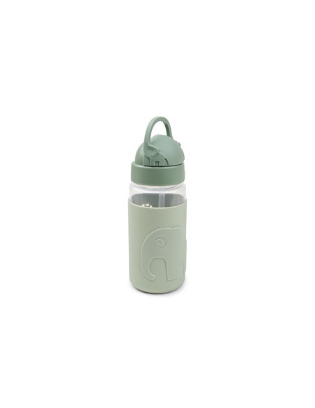 Done by Deer - Easy-grip straw bottle Elphee Green